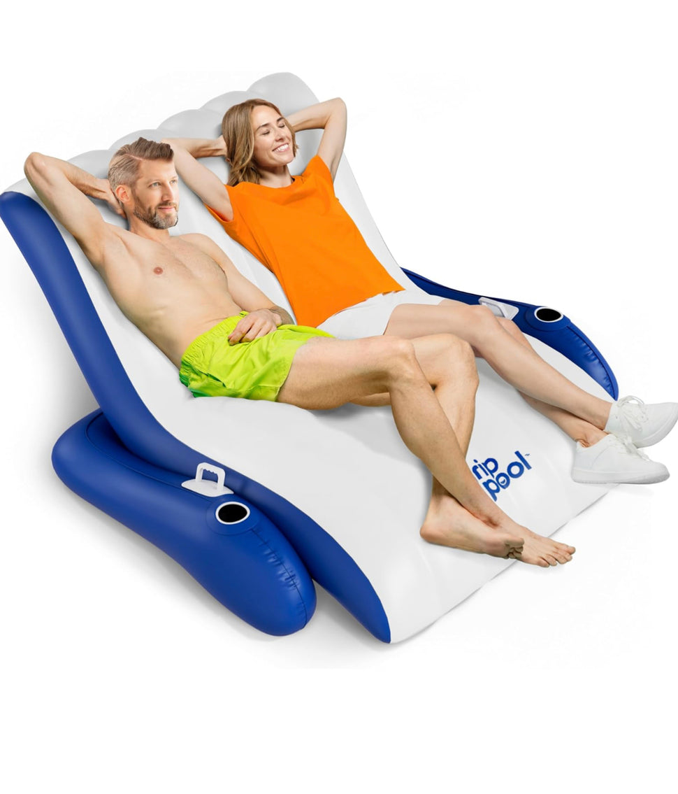 Two Person Recliner Pool Float – Gripapool