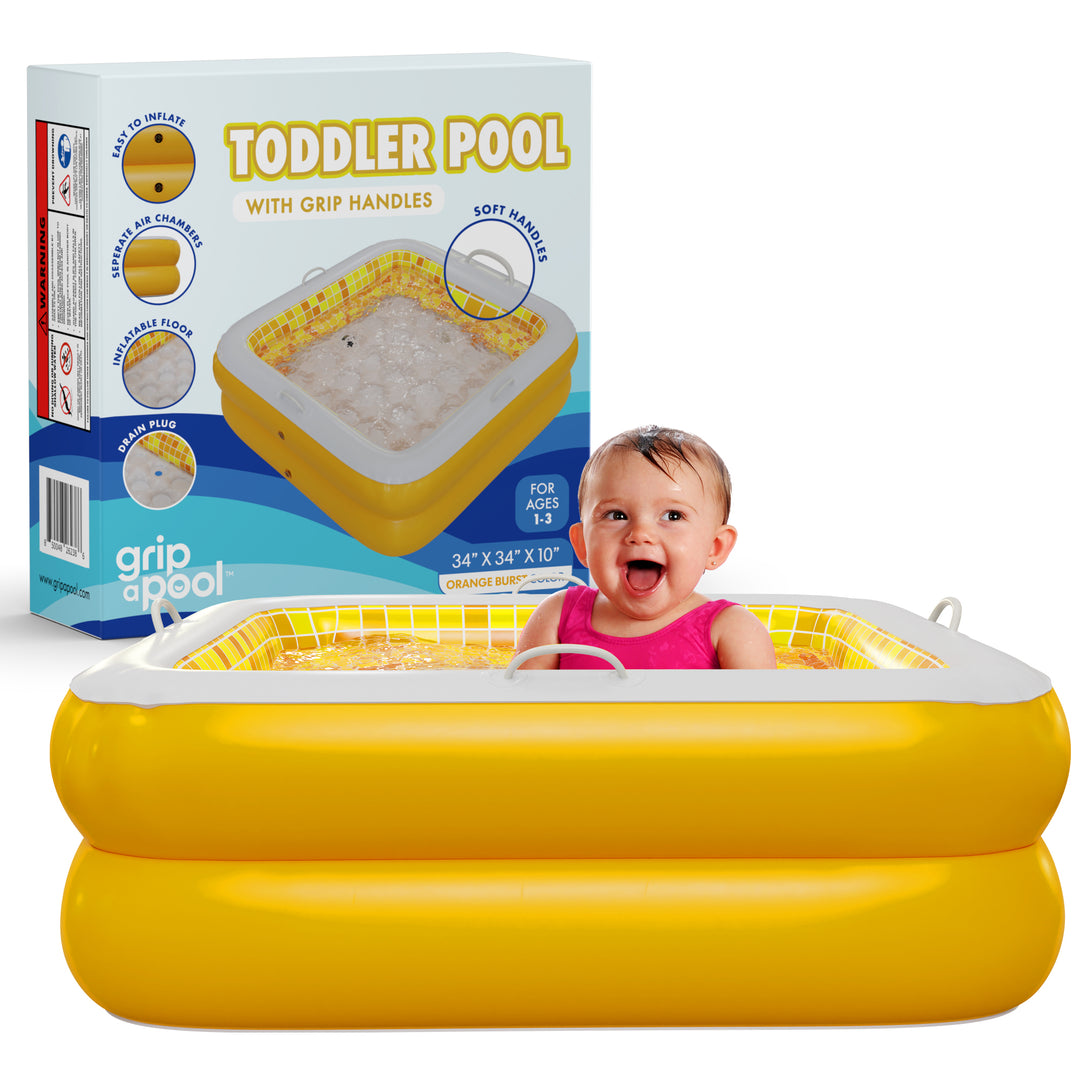 Best Inflatable Blowup Kiddie Pools for Toddler, Baby, Kids & Family Gripapool